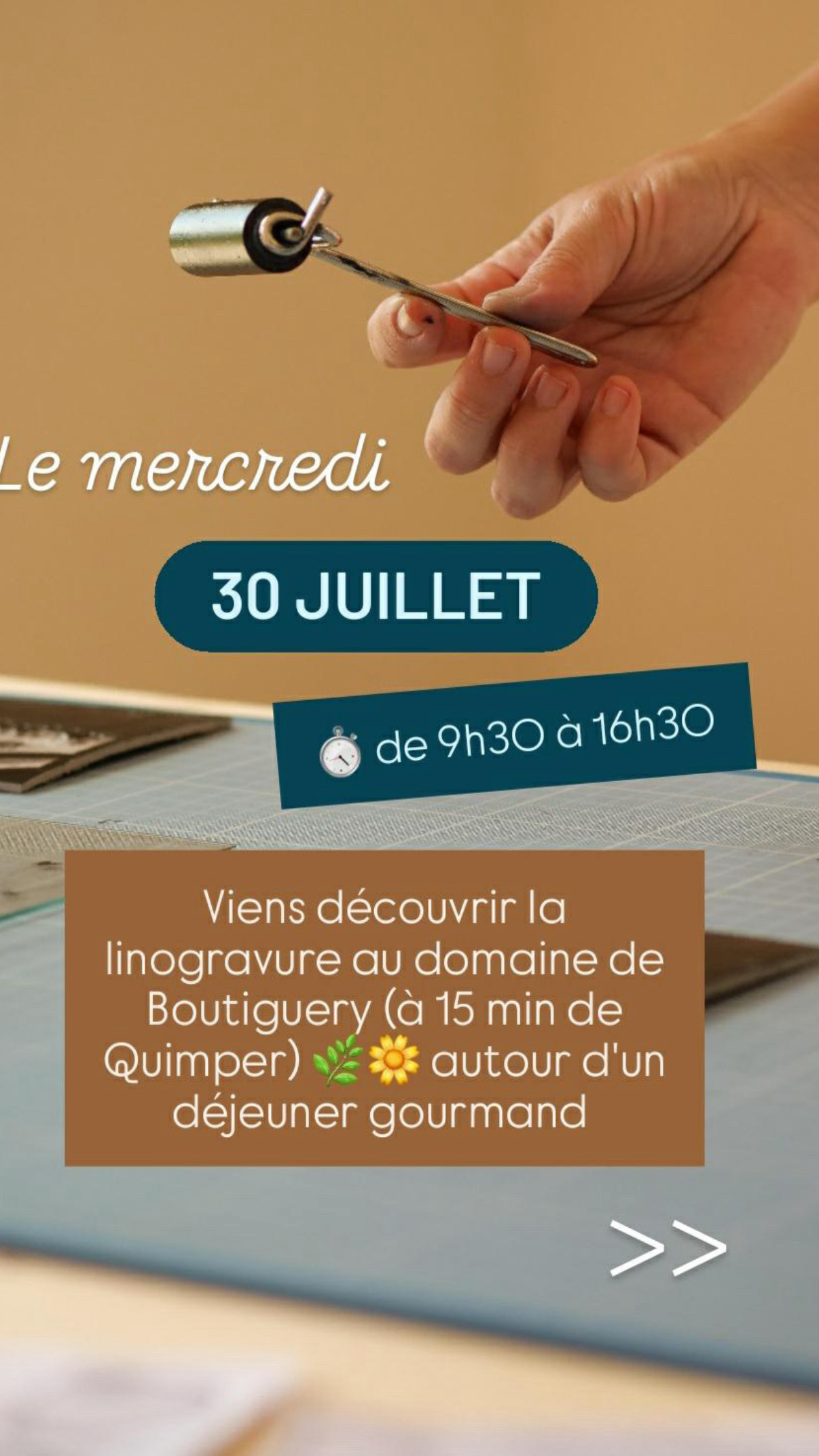 atelier linogravure
